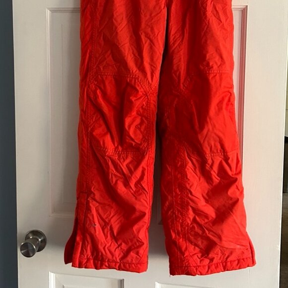 L.L. Bean Kids Orange Ski Pants -Size 12 - Picture 2 of 13